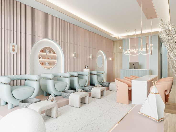 Thiết kế - thi công tiệm nail