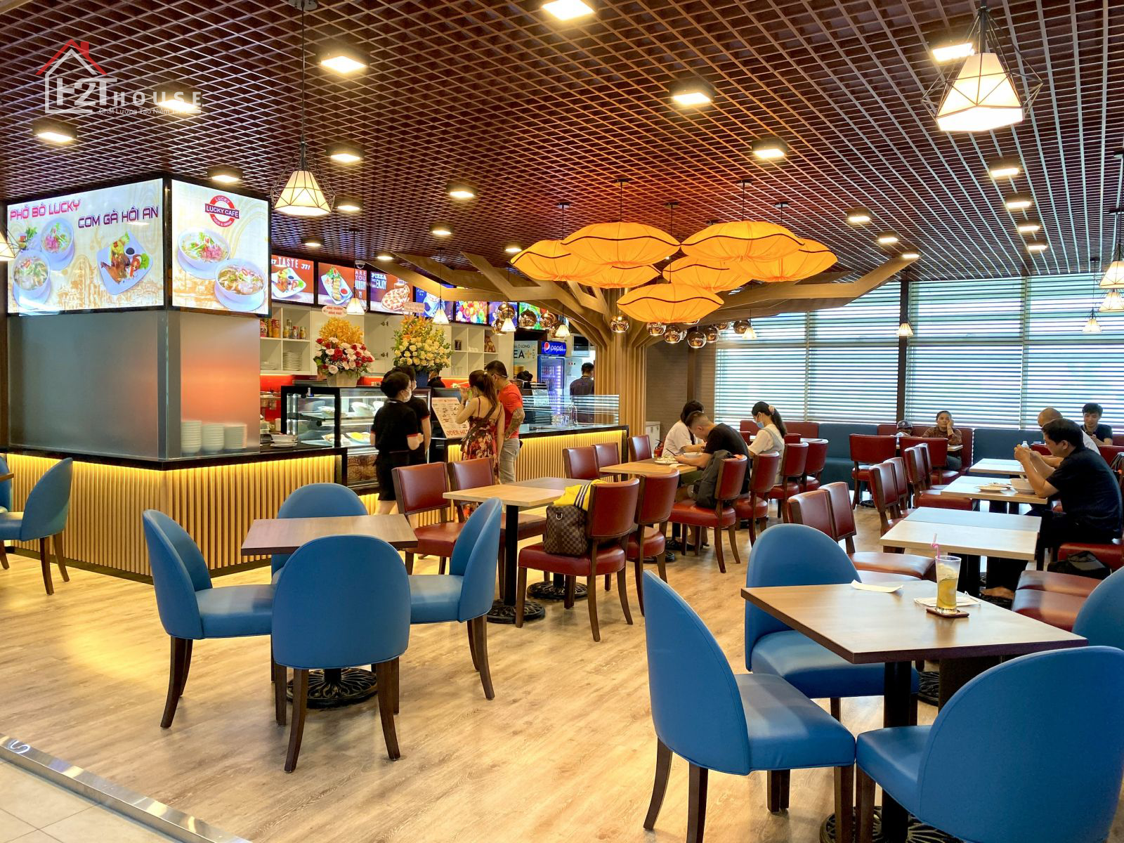 Cafe, nhà hàng, fastfood