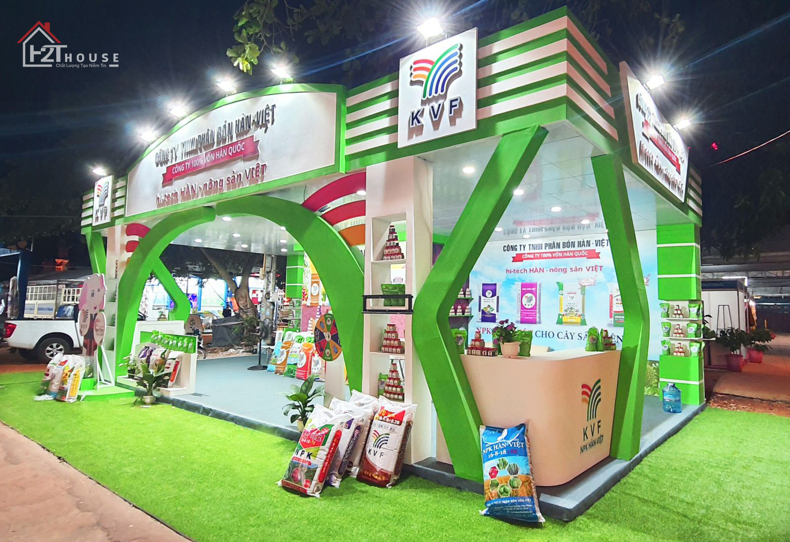 Thiết kế - Thi công gian hàng, kiosk, phòng live
