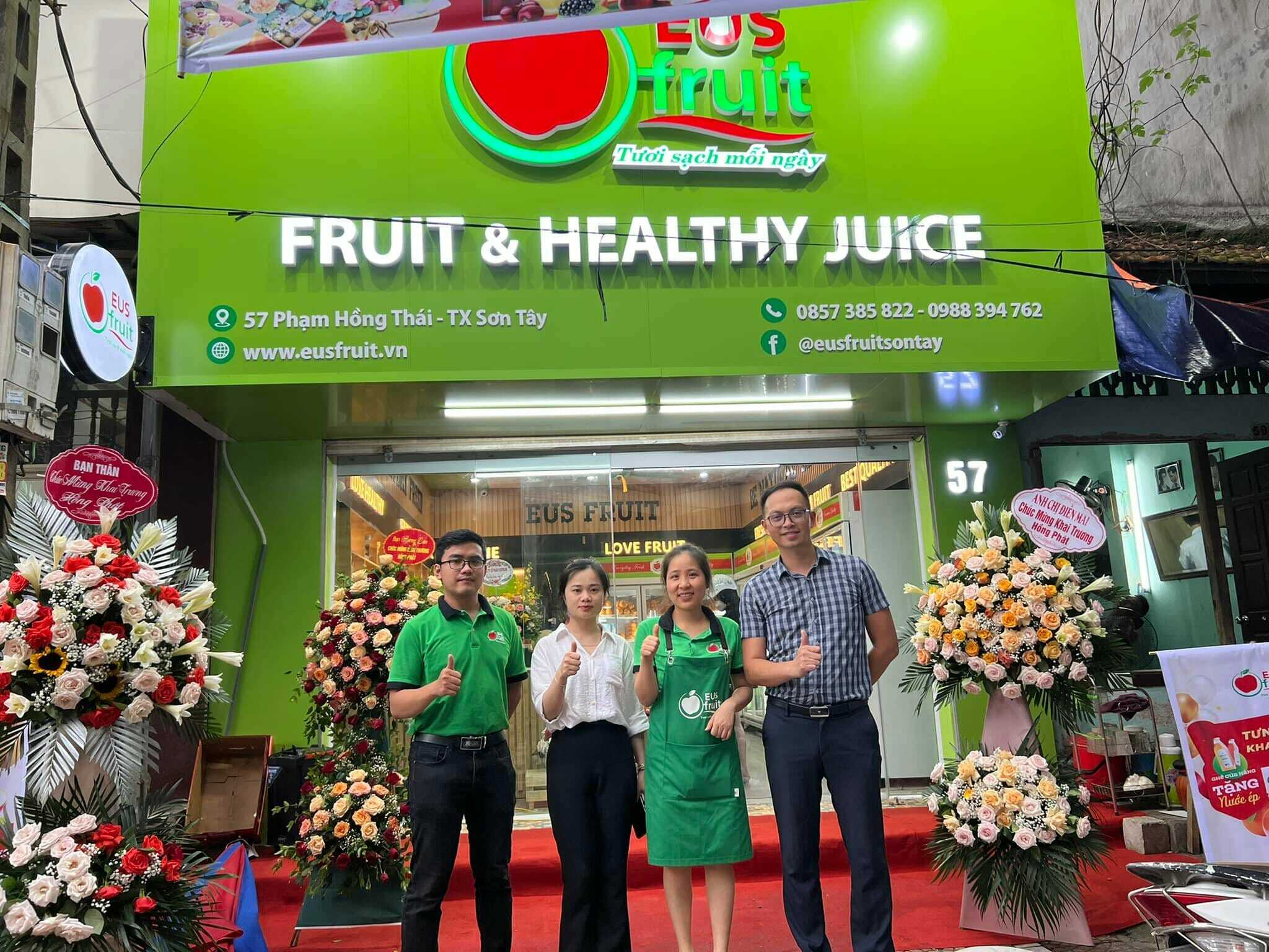 Thiết kế - Thi công shop trái cây nhập khẩu - Ảnh 2