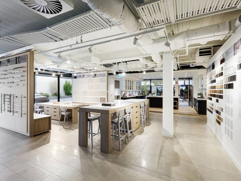 Thiết kế - Thi công showroom Thiết bị vệ sinh, VLXD